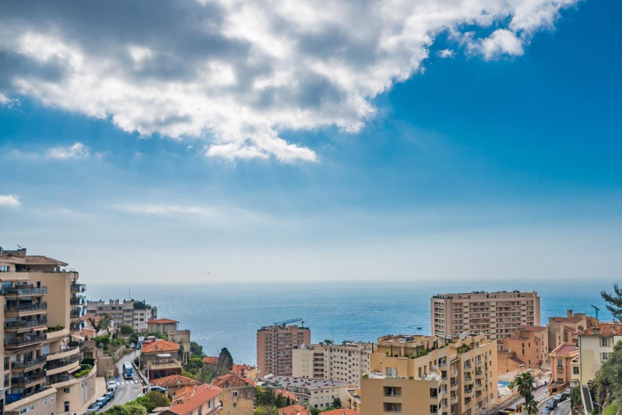 Apartamento Monaco Border, Sea View, Terrace, Free Parking Beausoleil Exterior foto